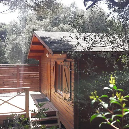 Chalets Bois 150M De La Plage Olmeto  Exterior foto