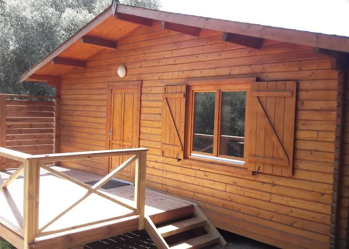 chalets bois 150m de la plage